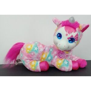 Unicorn Surprise Mom 9x11" 3 Babies 4" Plush Stuffed Animal Just Play Tie Dye